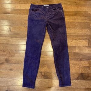 MOUNTAIN KHAKIS PURPLE CORDUROY CLASSIC PANTS